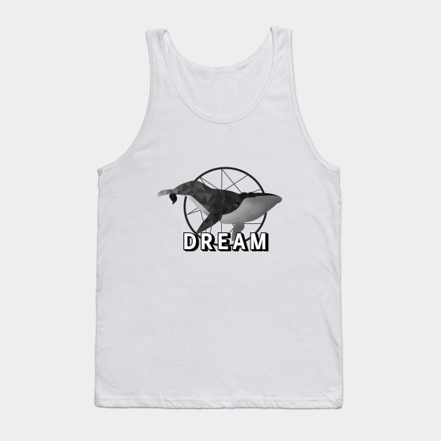 Black dream whale Tank Top by Faq-Qaf